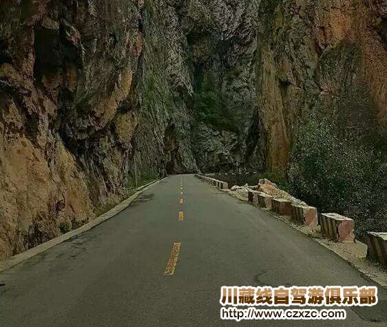 川藏線路況