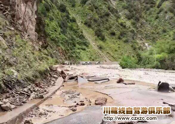 川藏線路況